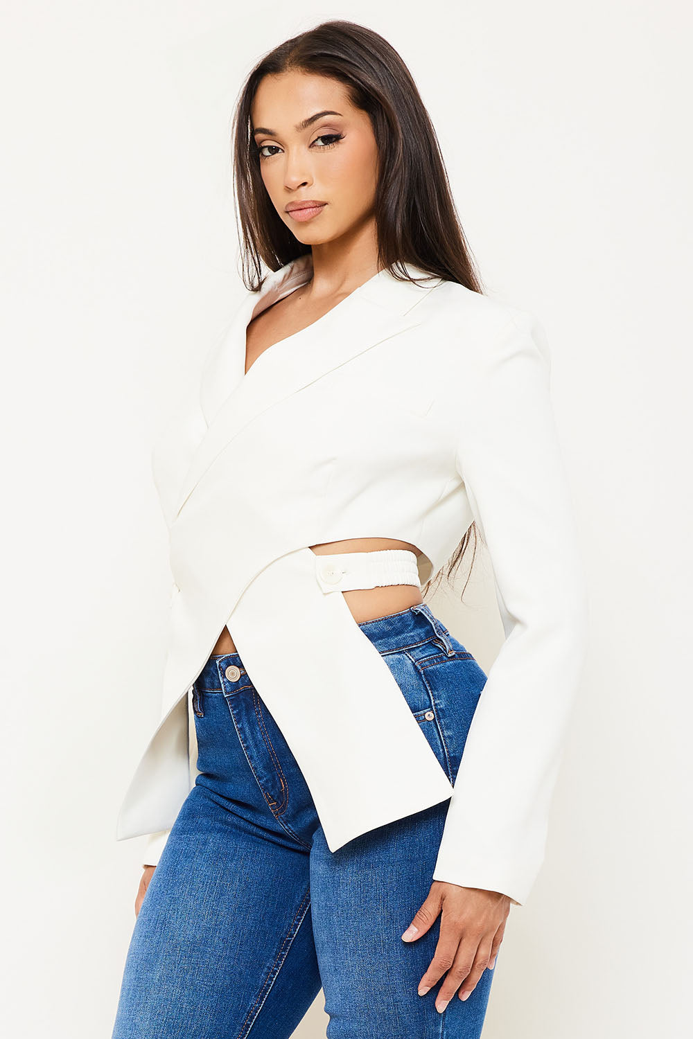 OVER SIZE CROP JACKET