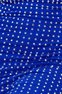 RHINESTONE ON POWER MESH DRAPED FRONT MINI DRESS