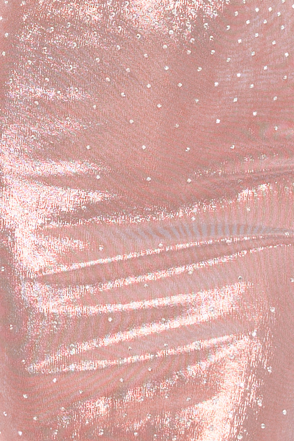 GRADIENT RHINESTONE MIDI DRESS