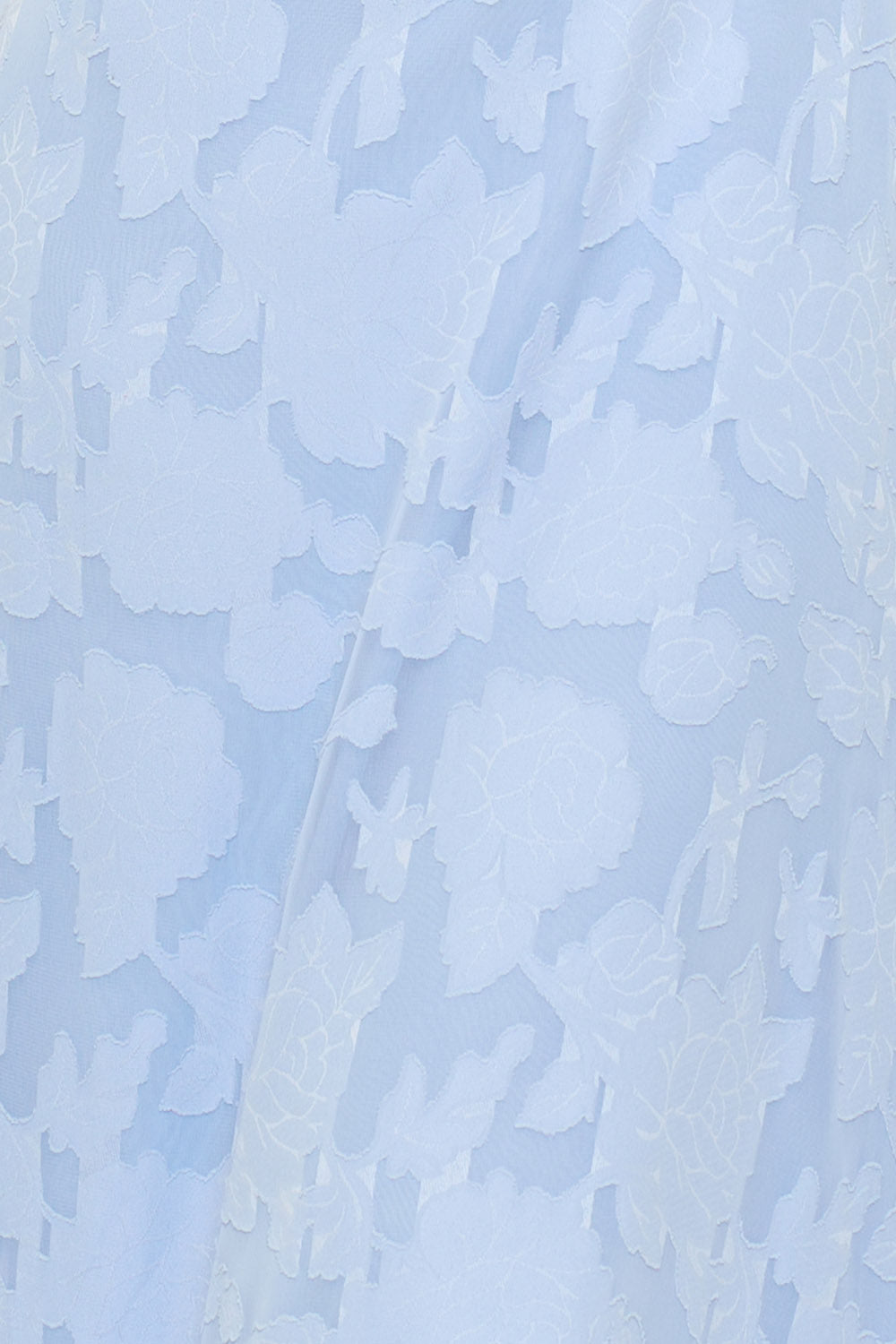 JACQUARD TEXTURED PATTERNED MAXI DRESS